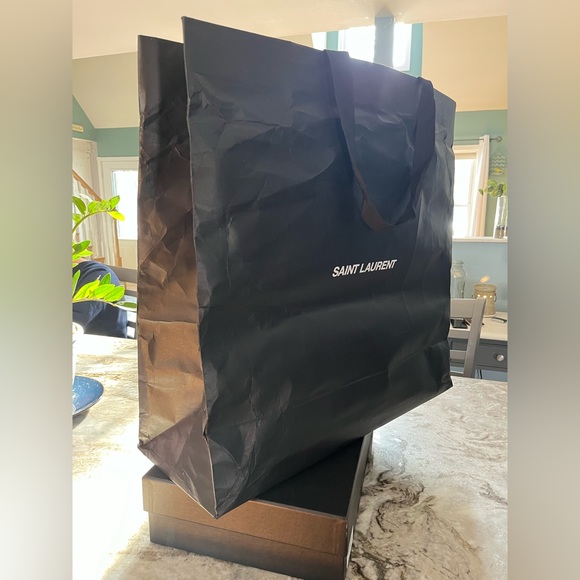 NWT & Box Authentic - Yves Saint Laurent Kate 90 Bootie Black Size 39 - Picture 13 of 15